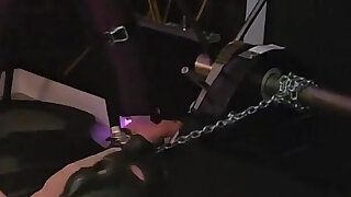 Mistress Luciana Stretching, Shocking, Screaming