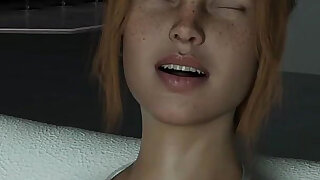 My Stepbrother's Wife #57 - Jennifer Fingered Herself While Watching Porn and Kissed John