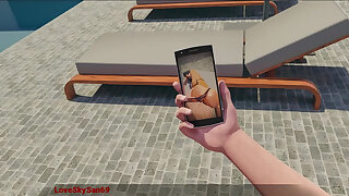 Away From Home [19] Part 82 Cuckold See Her MILF Getting Fucked by Loveskysan69