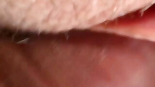 Eating Pussy After Peeding and Cum in Pussy. Close-ups.