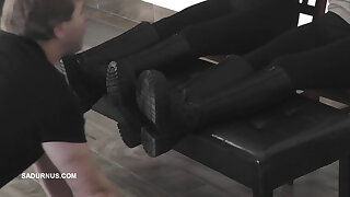 Mistresses Olga and Natasa's Dirty Boots