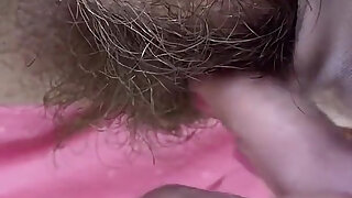 My hairy pussy and big clit