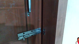 Hot MILF Stepmom Clean Her Pubic Hair & Shower in Bathroom While Stepson Saw Her Big Tits & Ass Then Stepmom Fuck Him - Cum Both