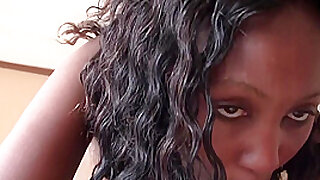 Big Tits Ebony Model Pussy Stretched Wide In Fake Homemade Audition